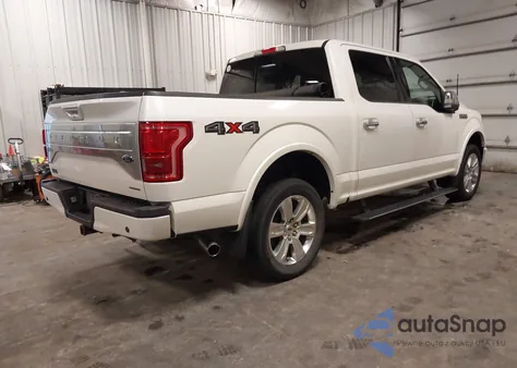2015 Ford F-150 Platinum z USA, uszkodzony, nr VIN 1FTEW1EF7FFD09011